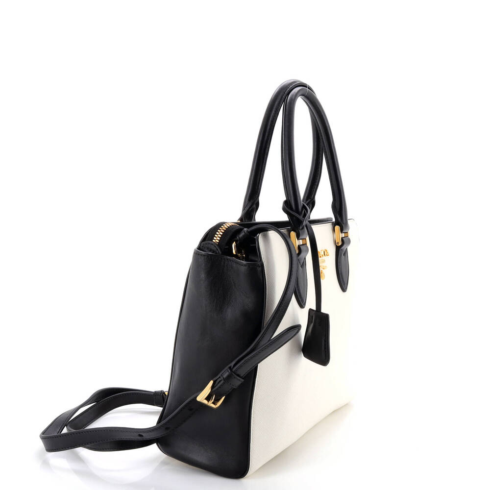 Prada Convertible Open Tote Saffiano #239125P13B - Picture 2 of 7